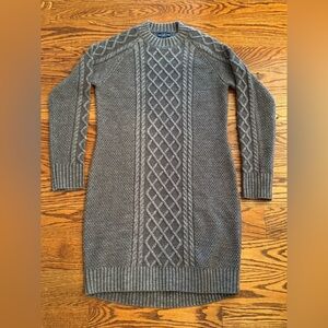 Medium Kiel James Patrick Gray Sweater Dress